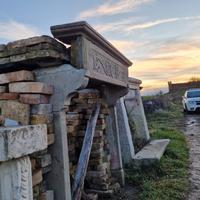 Camino d epoca in pietra serena