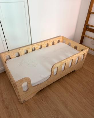 Letto e materasso per bimbi 120x60