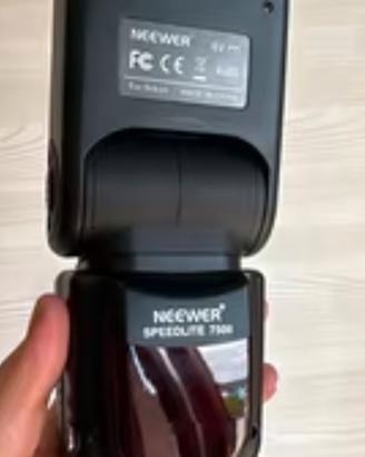 coppia flash neewer 750ii + trigger
