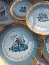 set piatti cecoslovacchi 