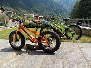 2 bici Bottecchia Wild Boy Fat Tire