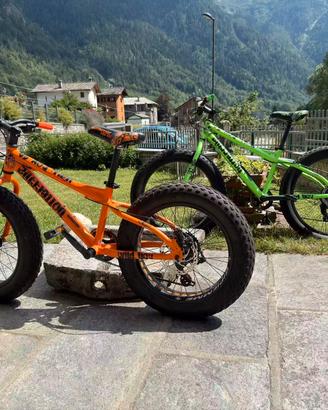 2 bici Bottecchia Wild Boy Fat Tire