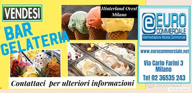 392/13 BAR PASTICCERIA GELATERIA zona Hi-Nord MI