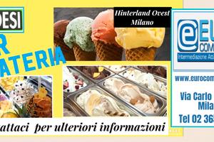 392/13 BAR PASTICCERIA GELATERIA zona Hi-Nord MI