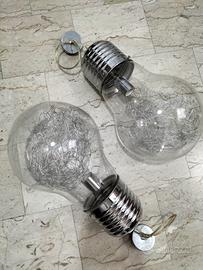 2 lampadari identici design stupendi COME NUOVI 