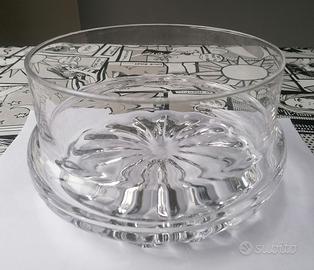 Centrotavola/Vaso Vetro Vintage Anni 70 Design Ita