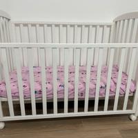Lettino / culla neonato/a giordani bianco