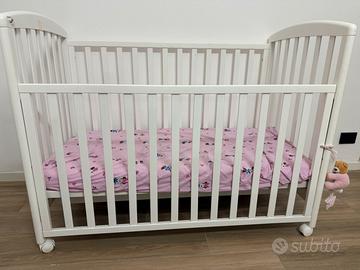 Lettino / culla neonato/a giordani bianco