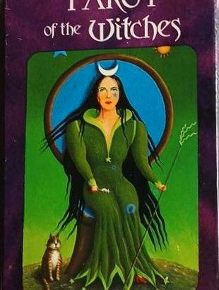 Carte da gioco tarot of the Witches