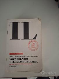 vocabolario della lingua Latina
