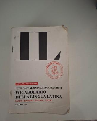 vocabolario della lingua Latina