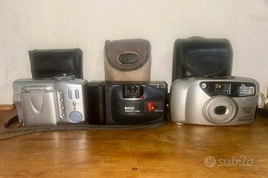 Lotto 3 fotocamere vintage (Pentax-Ricoh-Fujifilm)