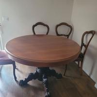 tavolo allungabile con 6 sedie