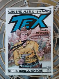 Fumetto Tex albo speciale 40 Texone 