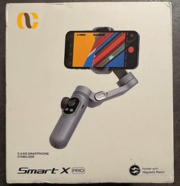 Gimbal stabilizzatore video mart X pro smartphone