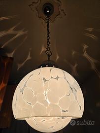 Lampadario anni 70 vintage