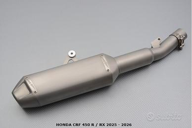 Silenziatore Terminale per HONDA CRF 450 R RX 2025