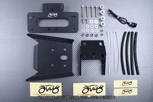 Portatarga corto KTM DUKE 125 250 390 2017 - 2023