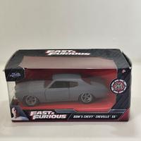 Modellino Chevy Chevelle SS '70 Dom Toretto