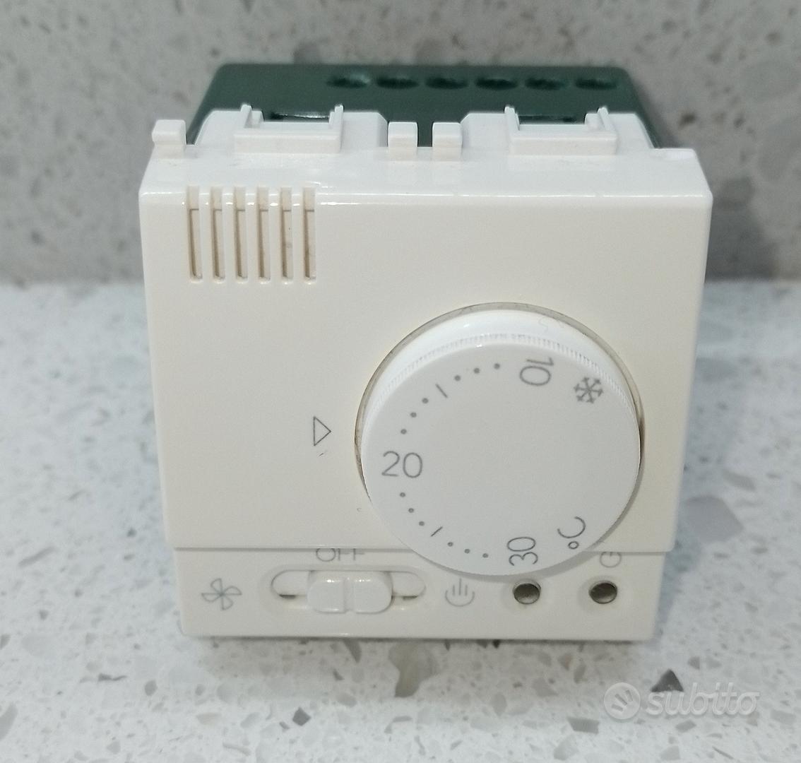 Vimar plana 14440 termostato elettronico 230v bianco