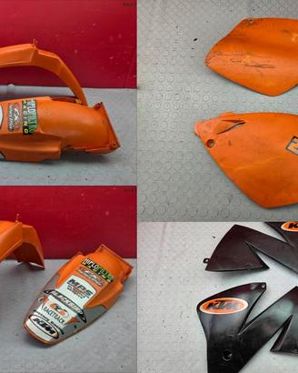 KIT PLASTICHE KTM EXCF 520 2000 2002 EXC 400 2001