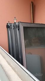 Finestra in lluminio doppio vetro