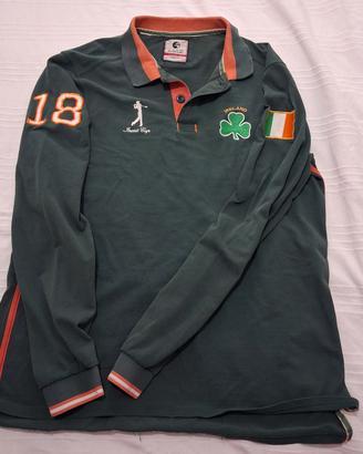 polo Golf Irlanda Inesis tg M/L verde 