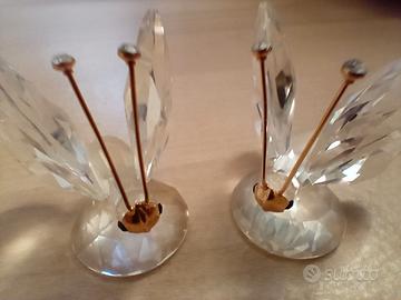 swarovski coppia farfalle