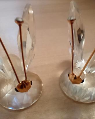 swarovski coppia farfalle