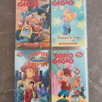 Bim Bum Ban - VHS - Topo Gigio - Lupin - Cartoni