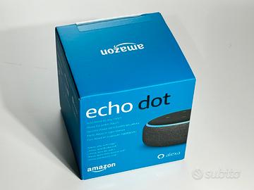 ALEXA Echo Dot 3 - NUOVO, SIGILLATO