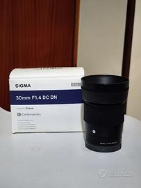 Sigma 30mm F1.4 DC DN E-mount