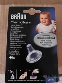 Cappucci coprilente termoscan Braun 