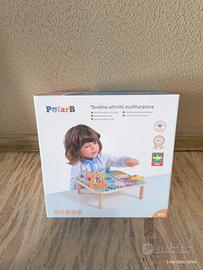 Tavolino multi attività di legno  per bambini 