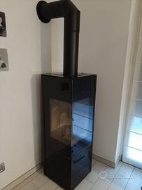 STUFA CORAL 2 ACCIAIO NERO EDILKAMIN