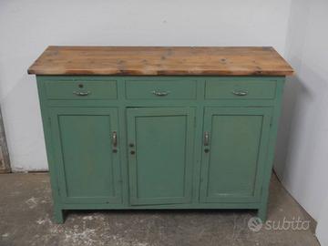 Credenza 3 porte in legno di abete