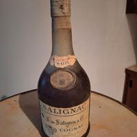 Cognac Salignac fine champagne, antica bottiglia