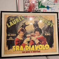 Quadro Ollio e Stanlio “Fra Diavolo “