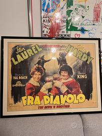 Quadro Ollio e Stanlio “Fra Diavolo “