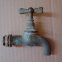 Rubinetto in Ottone della fine dell'Ottocento 