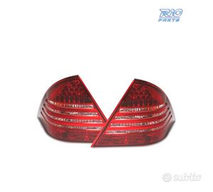 FANALI MERCEDES CLASSE E W211 02-06 LED ROSSO