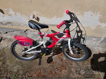 bici bambino 16 pollici 