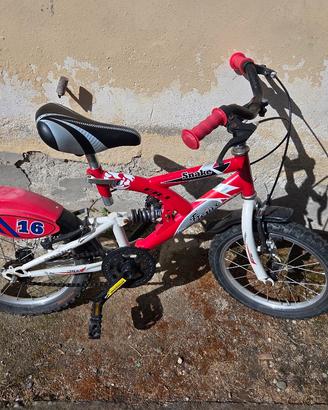 bici bambino 16 pollici 