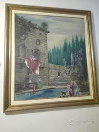 Grande Quadro Su Tela - Gino De Laurentiis