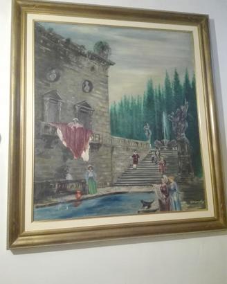 Grande Quadro Su Tela - Gino De Laurentiis