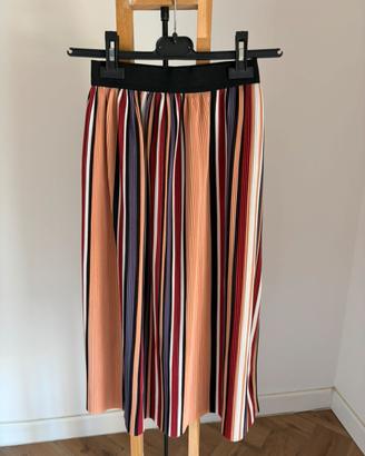 Gonna MIDI plissettata multicolore Alcott