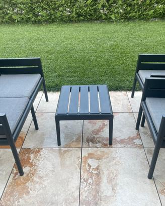Salotto da giardino poltrone