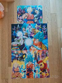 Puzzle Clementoni DragonBall Super 1x500 - 2x1000