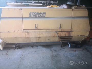 Compressore HOLMAN 7000 litri con sabbiatrice