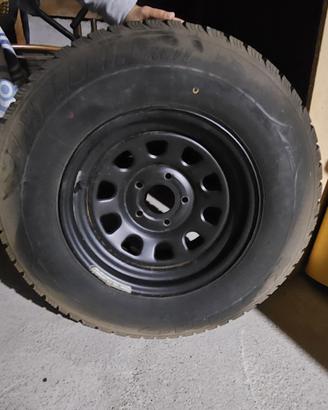 pneumatici invernali con cerchioni in ferro